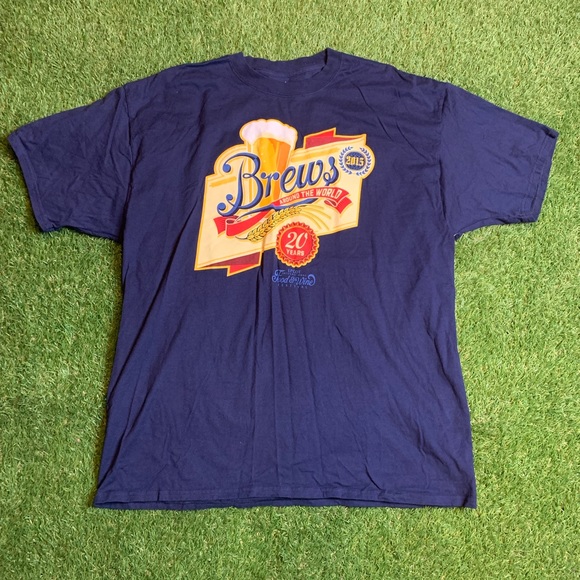 Disney Epcot Brews Around The World T-shirt - Picture 1 of 4